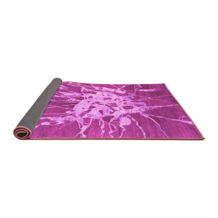 Sideview of Abstract Pink Contemporary Rug, con2287pnk