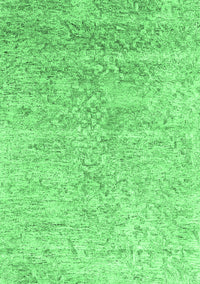 Abstract Emerald Green Contemporary Rug, con2288emgrn