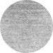 Machine Washable Abstract Gray Contemporary Rug, wshcon2288gry