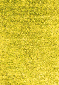 Abstract Yellow Contemporary Rug, con2288yw