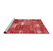 Transitional Red Washable Rugs