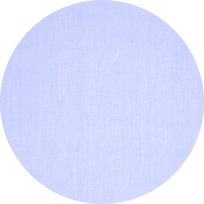 Round Machine Washable Abstract Blue Contemporary Rug, wshcon228blu