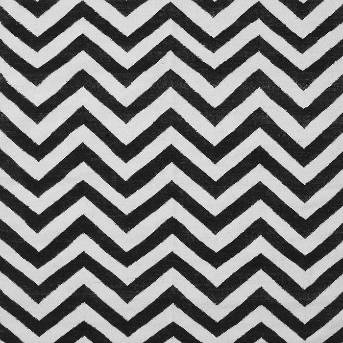 Serging Thickness of Machine Washable Abstract Gray Contemporary Rug, wshcon2290gry