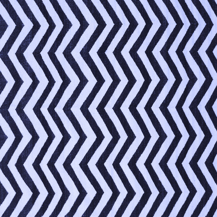 Square Abstract Blue Contemporary Rug, con2290blu