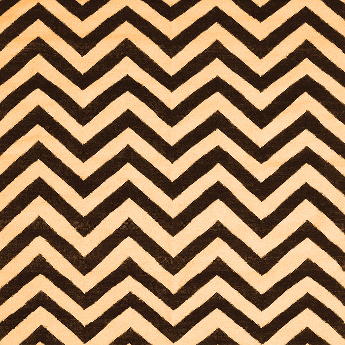 Abstract Orange Contemporary Rug, con2290org