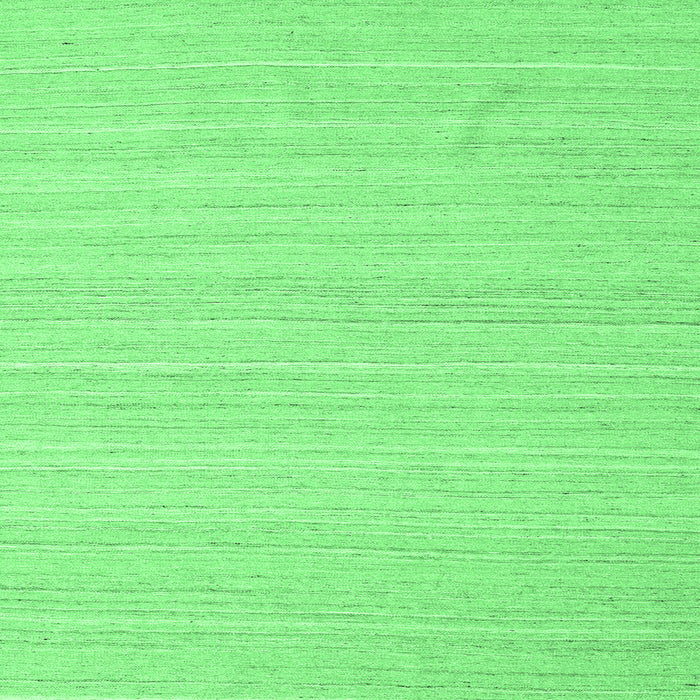 Square Abstract Emerald Green Contemporary Rug, con2291emgrn