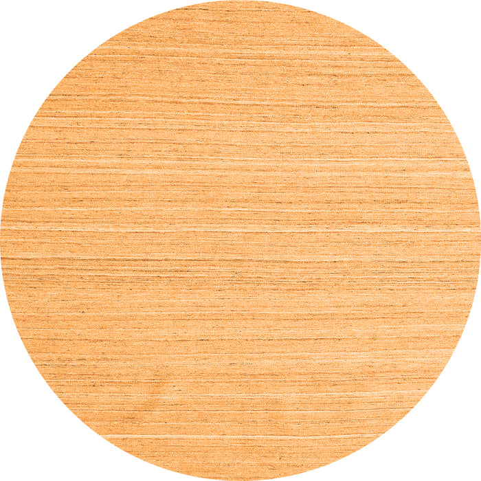 Square Abstract Orange Contemporary Rug, con2291org