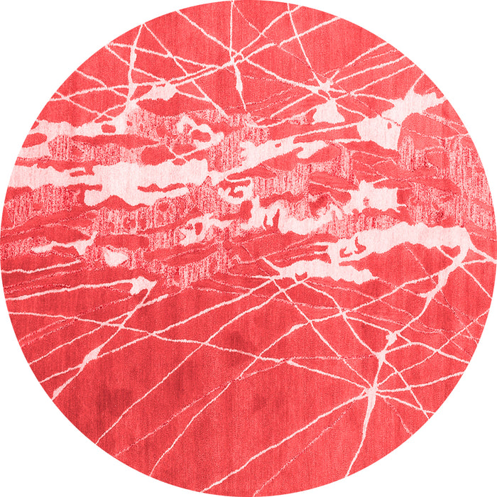 Abstract Red Contemporary Rug, con2292red