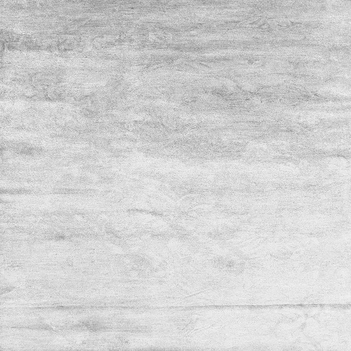 Round Machine Washable Abstract Gray Contemporary Rug, wshcon2293gry