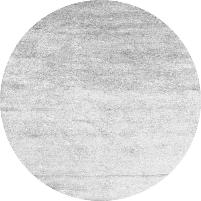 Square Abstract Gray Contemporary Rug, con2293gry