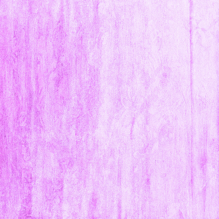 Square Machine Washable Abstract Purple Contemporary Area Rugs, wshcon2293pur