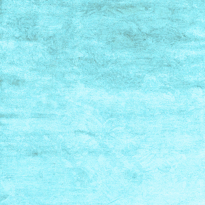 Abstract Light Blue Contemporary Rug, con2293lblu
