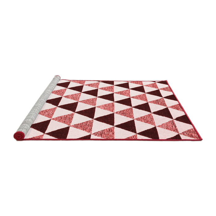 Contemporary Red Washable Rugs