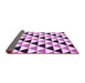 Sideview of Abstract Pink Contemporary Rug, con2294pnk