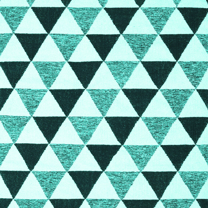 Abstract Turquoise Contemporary Rug, con2294turq