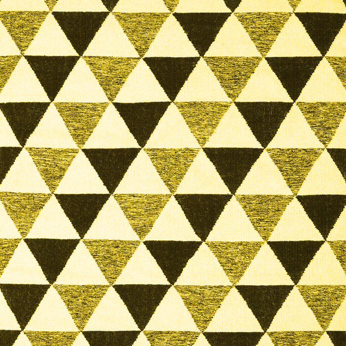 Abstract Yellow Contemporary Rug, con2294yw