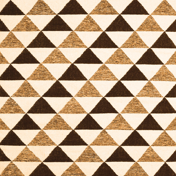 Round Machine Washable Abstract Orange Contemporary Area Rugs, wshcon2294org