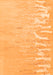 Serging Thickness of Machine Washable Abstract Orange Contemporary Area Rugs, wshcon2296org