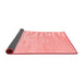 Abstract Red Contemporary Area Rugs