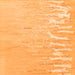 Serging Thickness of Abstract Orange Contemporary Rug, con2296org