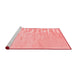 Contemporary Red Washable Rugs