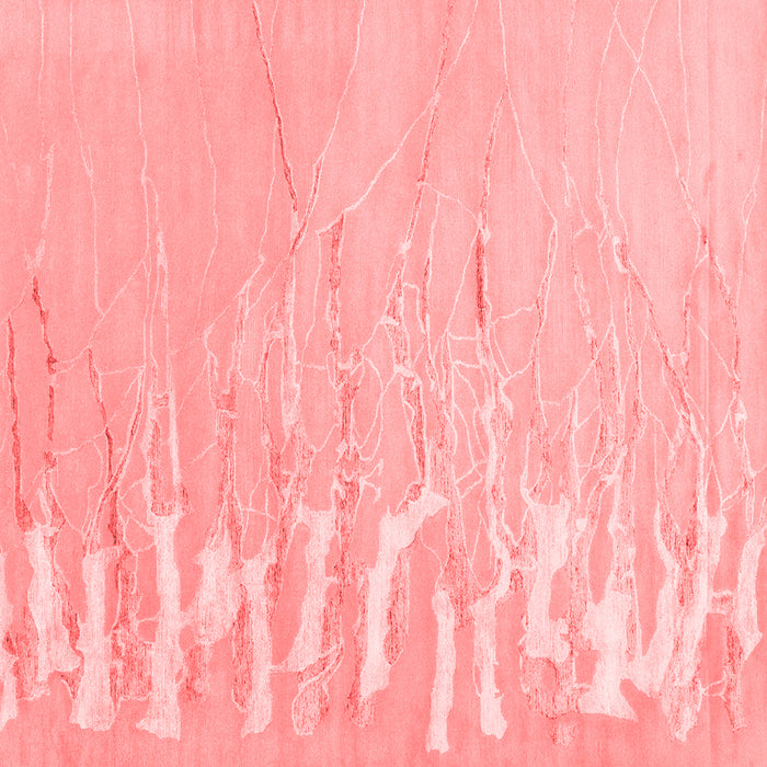 Machine Washable Abstract Red Contemporary Rug, wshcon2296red