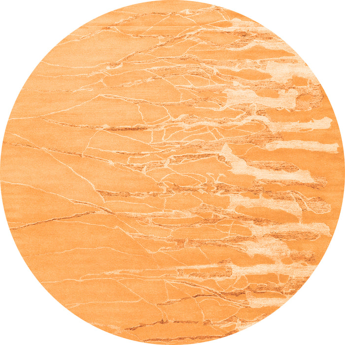 Machine Washable Abstract Orange Contemporary Area Rugs, wshcon2296org