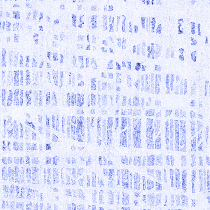 Solid Blue Modern Rug, con2297blu