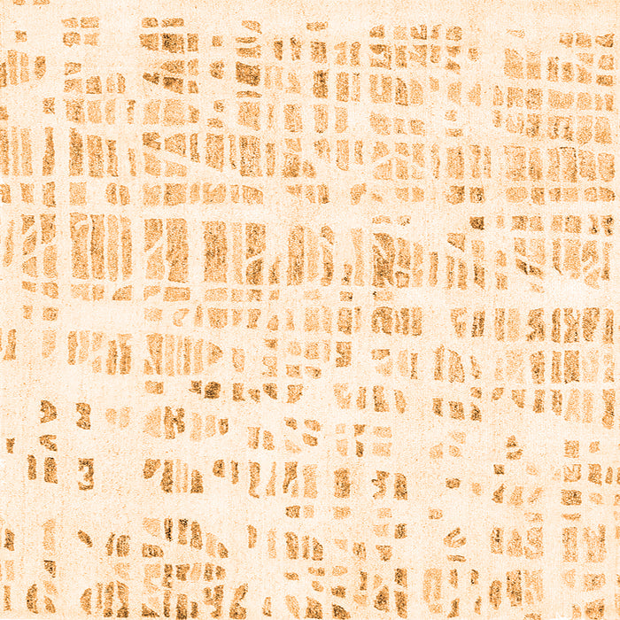 Serging Thickness of Solid Orange Modern Rug, con2297org