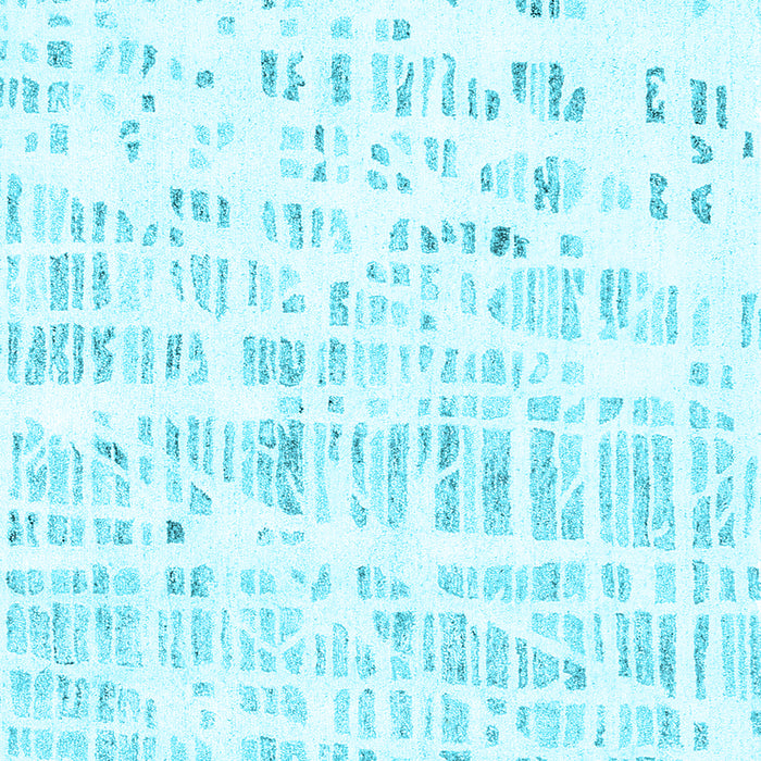 Solid Light Blue Modern Rug, con2297lblu