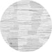 Machine Washable Solid Gray Modern Rug, wshcon2298gry