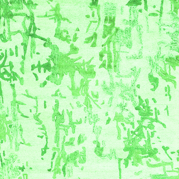 Solid Green Modern Rug, con2299grn