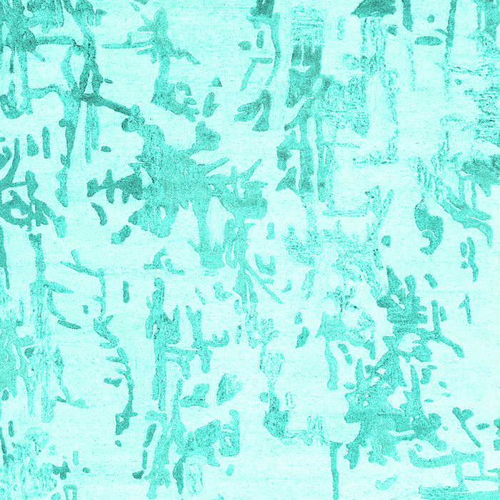 Solid Turquoise Modern Rug, con2299turq