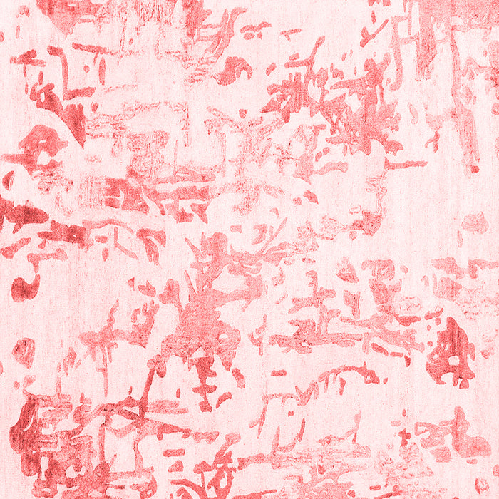 Solid Red Modern Rug, con2299red