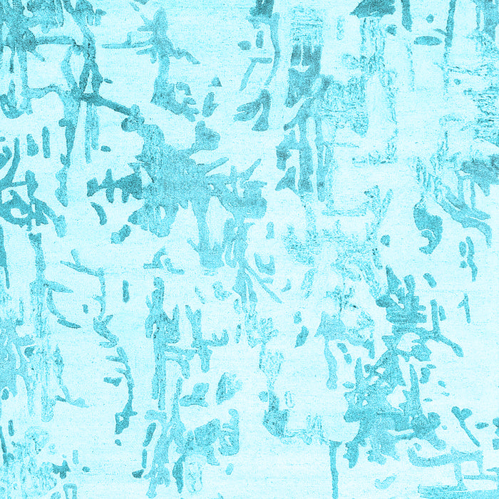 Machine Washable Solid Light Blue Modern Rug, wshcon2299lblu