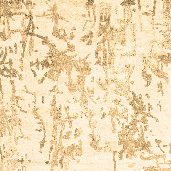 Solid Brown Modern Rug, con2299brn