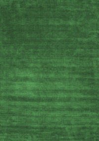 Abstract Emerald Green Contemporary Rug, con22emgrn