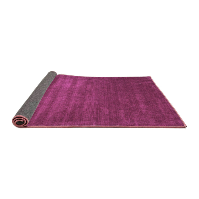 Sideview of Abstract Purple Contemporary Rug, con22pur