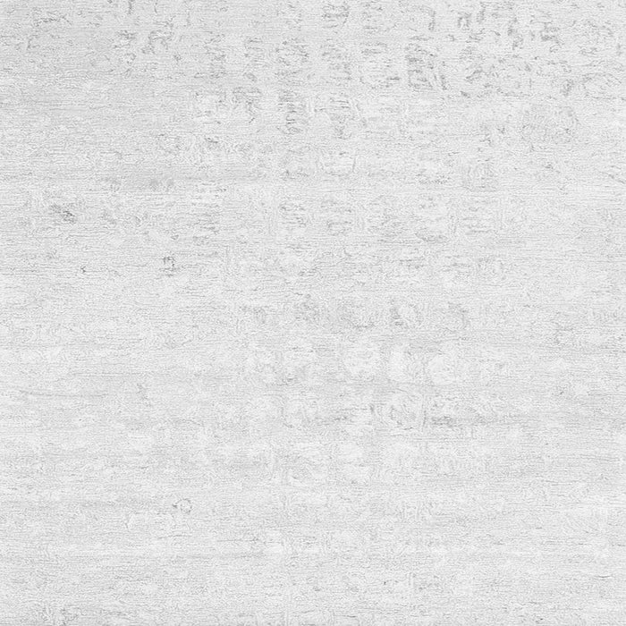 Round Machine Washable Abstract Gray Contemporary Rug, wshcon2300gry
