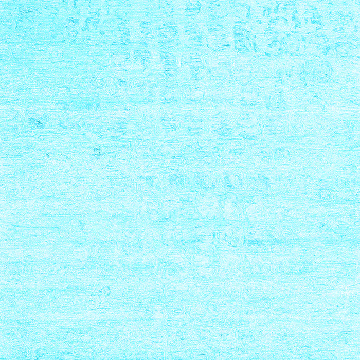 Square Abstract Light Blue Contemporary Rug, con2300lblu