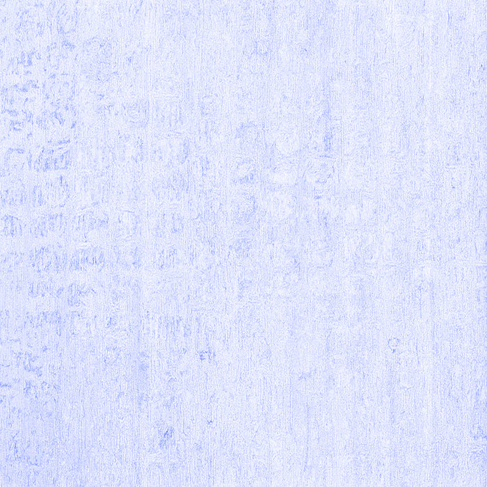 Square Machine Washable Abstract Blue Contemporary Rug, wshcon2300blu