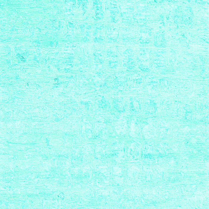 Abstract Turquoise Contemporary Rug, con2300turq