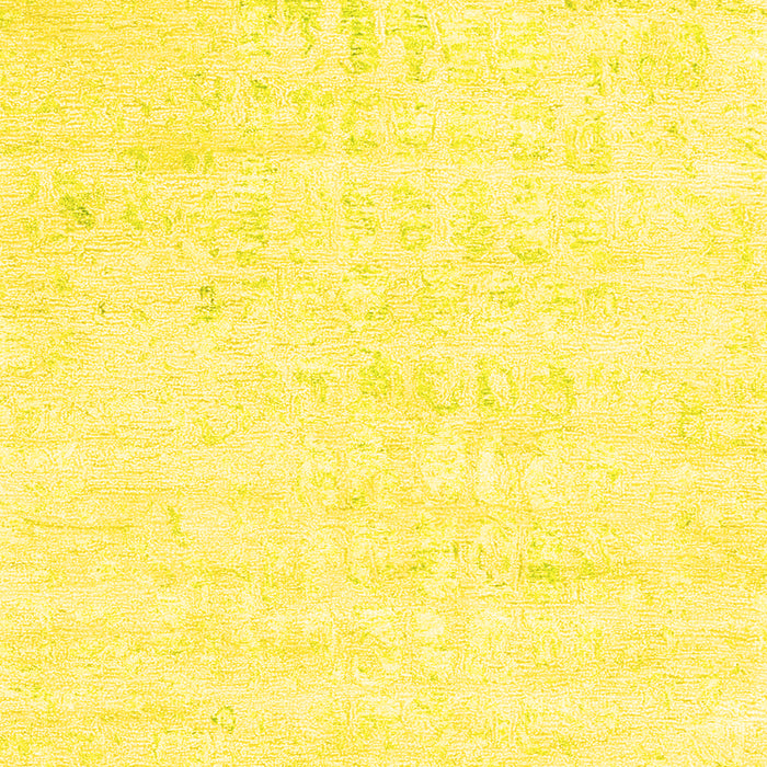 Abstract Yellow Contemporary Rug, con2300yw
