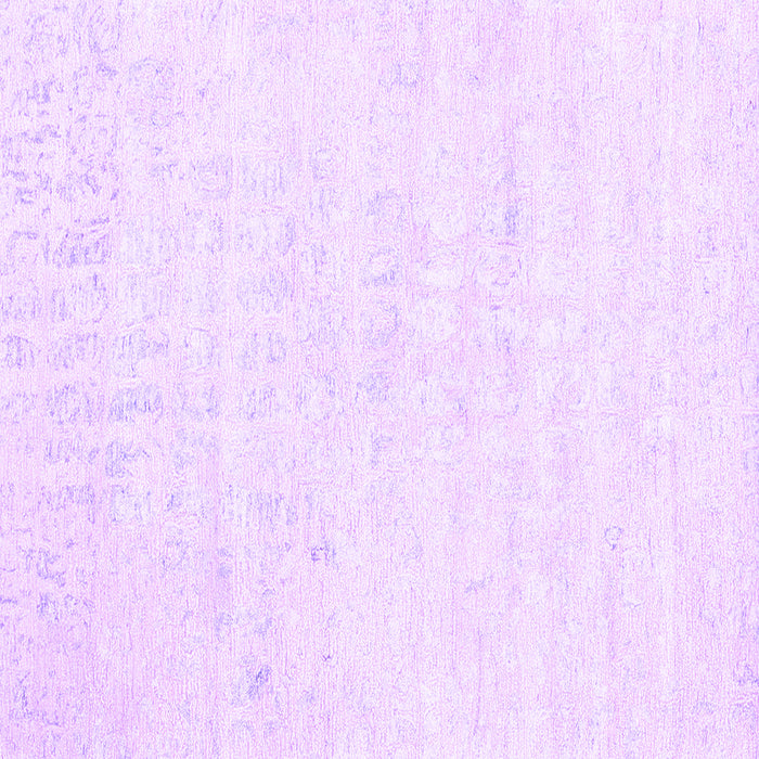 Square Machine Washable Abstract Purple Contemporary Area Rugs, wshcon2300pur