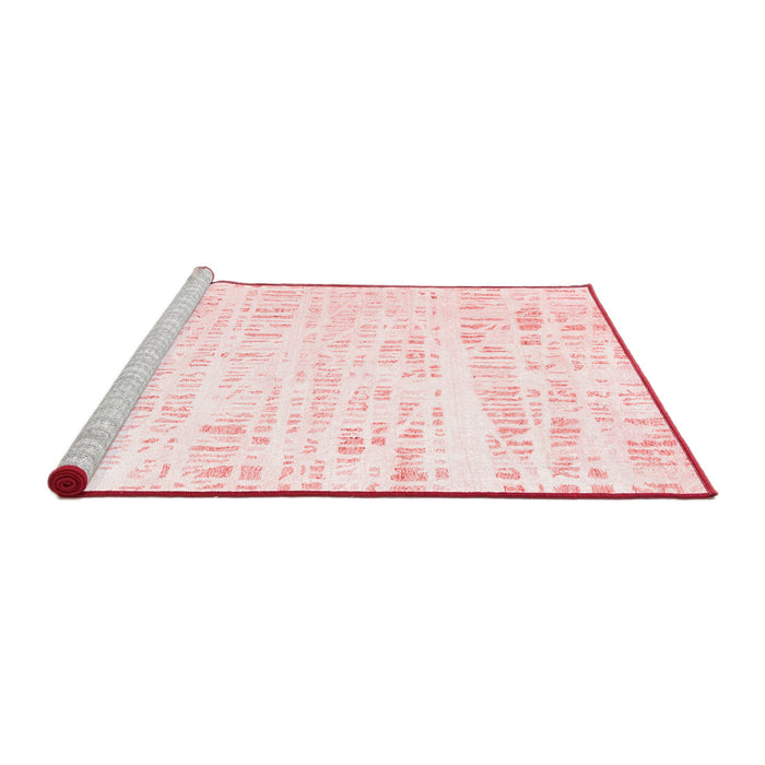 Modern Red Washable Rugs