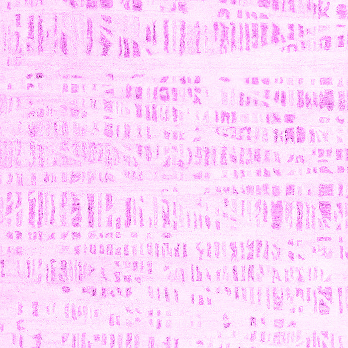 Machine Washable Solid Pink Modern Rug, wshcon2302pnk