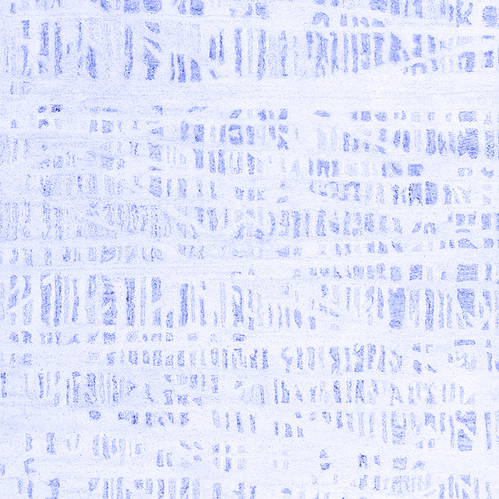 Solid Blue Modern Rug, con2302blu