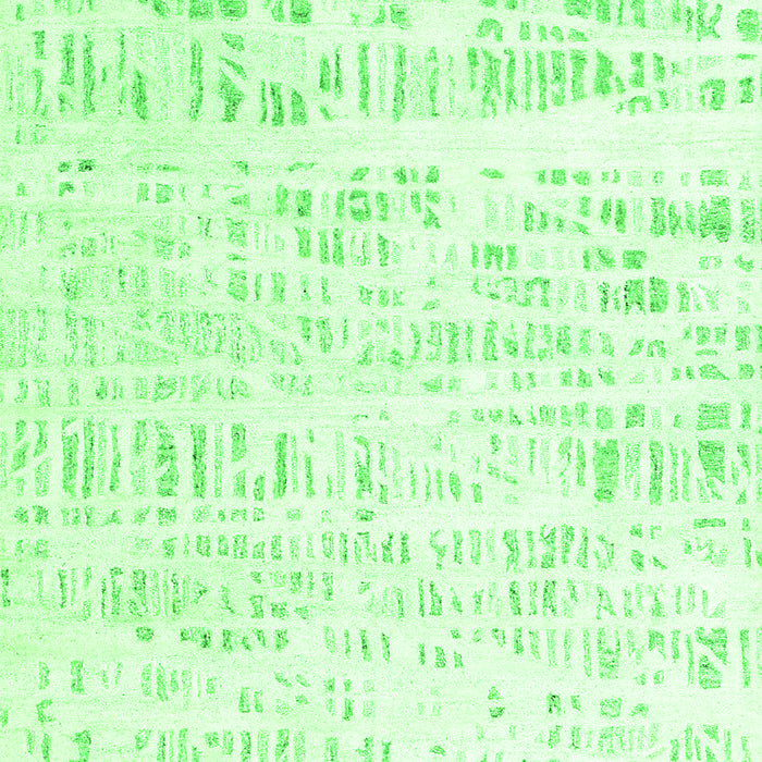 Serging Thickness of Machine Washable Solid Green Modern Area Rugs, wshcon2302grn