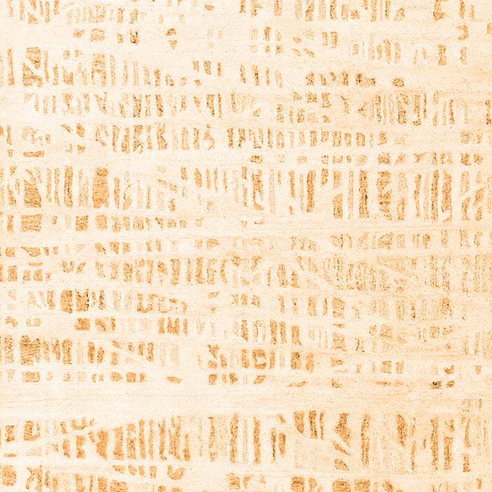 Serging Thickness of Machine Washable Solid Orange Modern Area Rugs, wshcon2302org