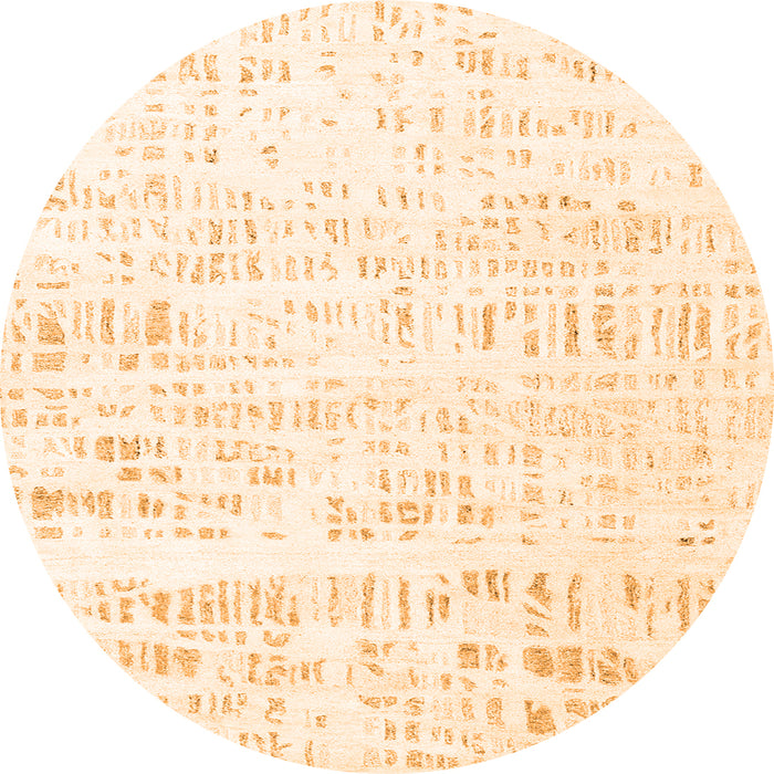 Machine Washable Solid Orange Modern Area Rugs, wshcon2302org